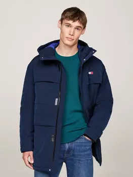 Куртка Tommy Jeans Regular Fit, темно-синий