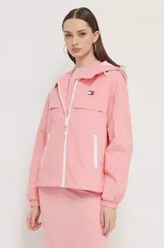 Куртка Tommy Jeans, розовый