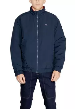 Куртка Tommy Jeans с воротником-стойкой, синий
