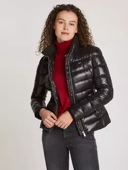 Куртка Tommy Jeans Slim Fit, черный