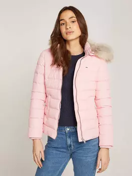 Куртка Tommy Jeans Slim Fit, роза