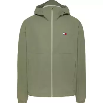 Куртка Tommy Jeans Tech Windbreaker, зеленый