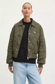 Куртка Tommy Jeans, зеленый