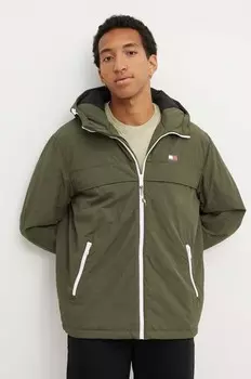 Куртка Tommy Jeans, зеленый
