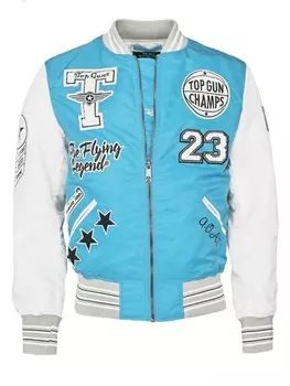 Куртка TOP GUN Between-Season, цвет Light blue/White