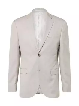 Куртка TOPMAN Slim fit Suit Jacket, серо-бежевый