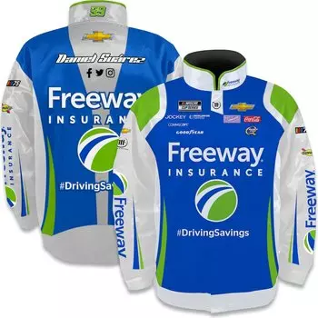 Куртка Trackhouse Racing Team Collection Daniel Suarez, черный