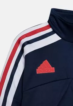 Куртка тренировочная adidas Performance, командная темно-синяя/белая/лучше алая Tiro Nations Pack Unisex