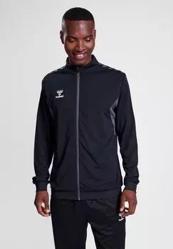 Куртка тренировочная AUTHENTIC PL ZIP Hummel, цвет black