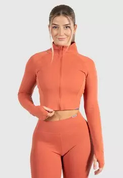 Куртка тренировочная CROP ADVANCE PRO Smilodox, цвет terakotta