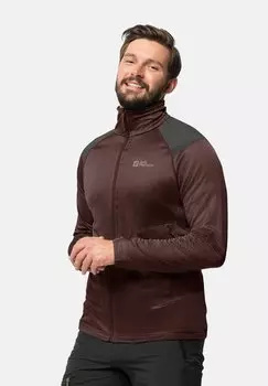Куртка тренировочная KAMMWEG FZ M Jack Wolfskin, цвет atacama red