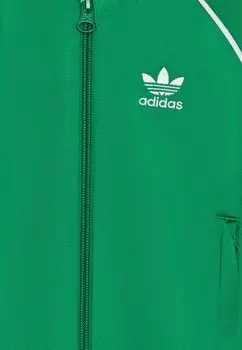Куртка тренировочная Super Star Tracksuit Unisex Set adidas Originals, зеленая