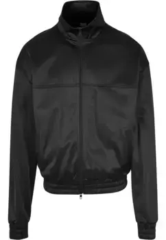 Куртка тренировочная URBAN CLASSICS " Urban Classics Men's Classic Track Jacket" (1 шт.), без капюшона, черный