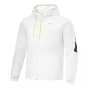 Куртка тренировочные серии куртка с капюшоном Li-Ning, белый