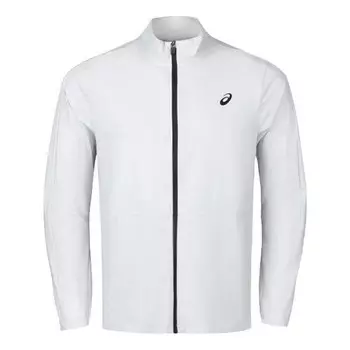 Куртка тренировочные спортивные трикотажные Куртка Asics, белый