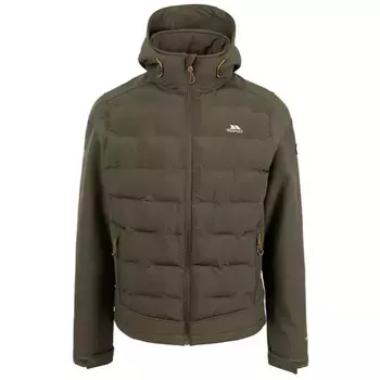 Куртка Trespass Alwero Softshell, коричневый/зеленый