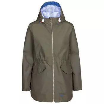 Куртка Trespass Finch Full Zip Rain, зеленый