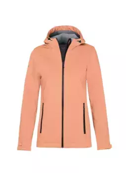 Куртка Trigema Softshell "Приталенная куртка TRIGEMA Softshell с капюшоном" (1 шт.), цвет Apricot