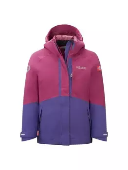 Куртка Trollkids 3, цвет bright berry