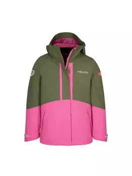 Куртка Trollkids 3, цвет dusky olive/light magenta
