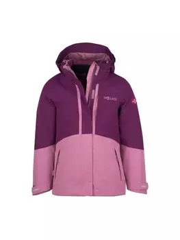 Куртка Trollkids 3, цвет mulberry/orchid