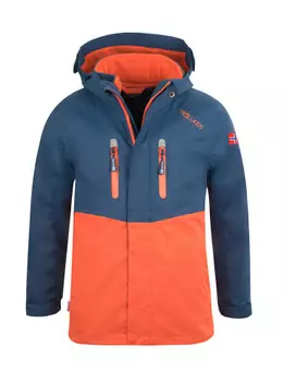 Куртка Trollkids 3in1 Jacke Bryggen, цвет Mystik Blau/Orange