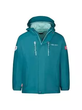 Куртка Trollkids 3in1 Jacke Lofoten, цвет Blaugrn/Wasserblau
