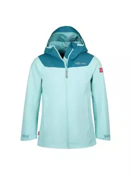 Куртка Trollkids Bergen, цвет aqua