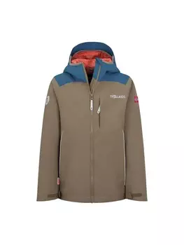 Куртка Trollkids Bergen, цвет mocca brown