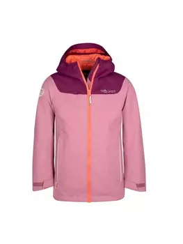 Куртка Trollkids Bergen, цвет orchid