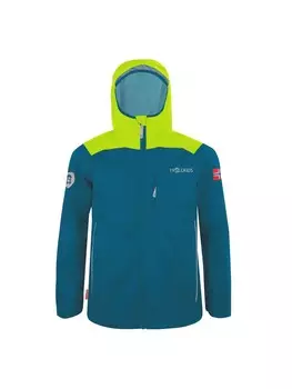 Куртка Trollkids Bergen, цвет petrol