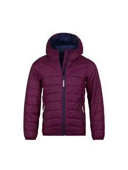 Куртка Trollkids Eikefjord, цвет plum/navy