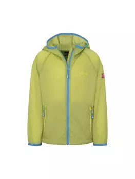 Куртка Trollkids Fjell, цвет kiwi/vivd blue