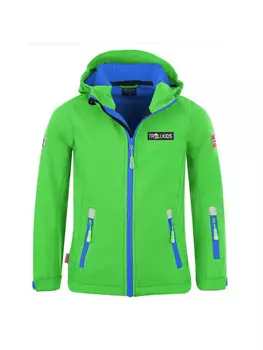 Куртка Trollkids Oslofjord, цвет bright green