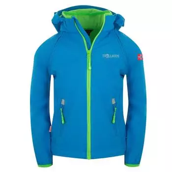 Куртка Trollkids Softshell Rondane, синий