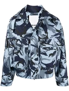 Куртка Tropic Camo Kenzo, синий
