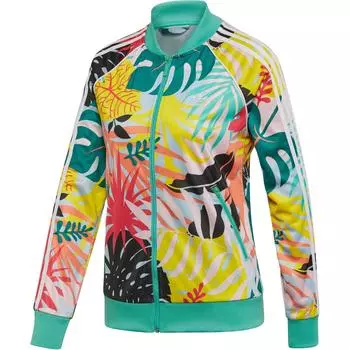 Куртка Tropicalage SST женская разноцветная Adidas Originals, мультиколор