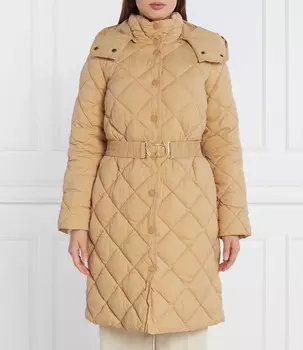 Куртка TWINSET IMBOTTITO Regular Fit, кэмел