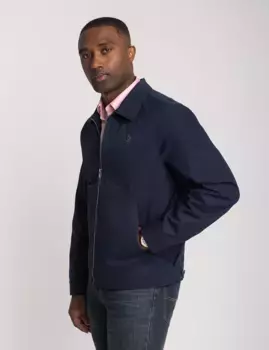 Куртка U.S. Polo Assn Lightweight Mechanics, темно-синий