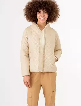 Куртка U.S. Polo Assn.Quilted Side Knit, бежевый