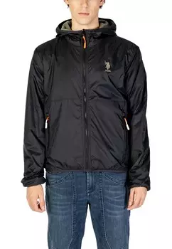 Куртка U.S. Polo Assn. с логотипом, серый