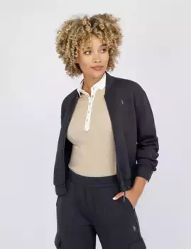 Куртка U.S. Polo Assn White Label Full Zip, темно-серый