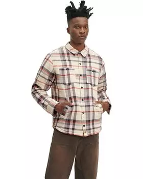 Куртка UGG Braxton Plaid Shirt, цвет Lotus Blossom Multi