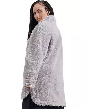 Куртка UGG Frankie Uggfluff Shirt Jacket, цвет Cloudy Grey
