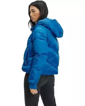 Куртка UGG Ronney Cropped Puffer Jacket, цвет Medium Blue