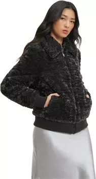 Куртка UGG Viviana Bomber Jacket Faux Fur, цвет Ink