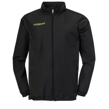 Куртка Uhlsport, цвет schwarz/schwarz/fluoreszierendes grn