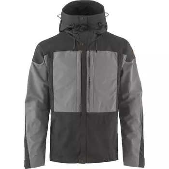Куртка уличная Fjallraven, серый/черный