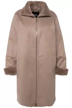 Куртка Ulla Popken Mantel, цвет dunkles kitt