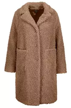 Куртка Ulla Popken Mantel, цвет kiesel
